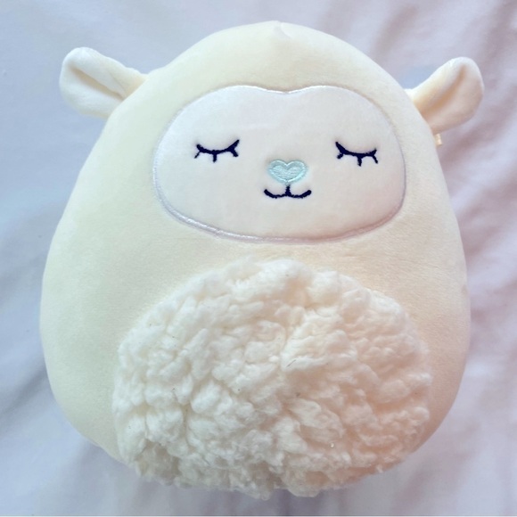 7" Squishmallows Easter Sophie Lamb Fuzzy Belly Plush Stuffed Animal - Picture 2 of 5